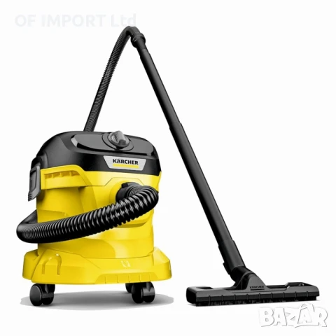 Мултифункционална Прахосмукачка за Сухо и Мокро Почистване KARCHER KWD 2, снимка 2 - Прахосмукачки - 50531665
