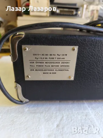 Продавам двуканален усилвател 30 w Регент, снимка 4 - Ресийвъри, усилватели, смесителни пултове - 49401169