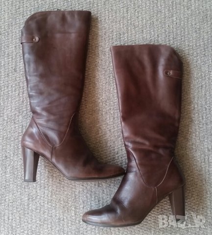 Дамски ботуши в кафяво., снимка 6 - Дамски ботуши - 6374455