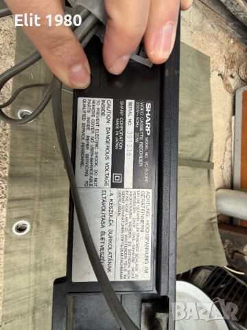 Продавам видео sharp, снимка 4 - Плейъри, домашно кино, прожектори - 53068909