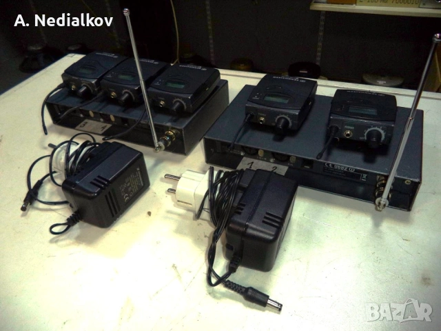 Senheiser stereo transmiters 5 br.EW300 iem G2, снимка 12 - Други - 53197201