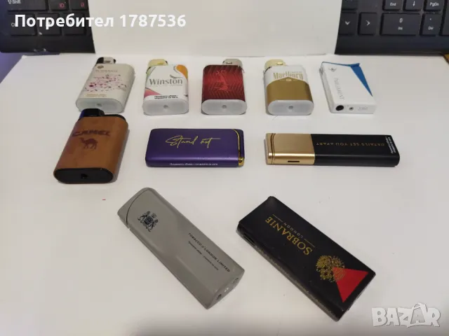 Лот 10бр .горните два реда са работещи -не са ползвани,, ,двете най отдолу са за зареждане., снимка 7 - Други ценни предмети - 50196474