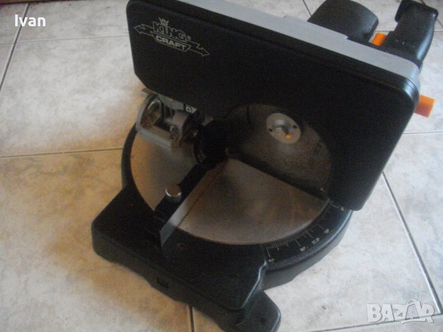 1050 Вата-ф210мм-Немска Пендула-Повдигащ/Потапящ Циркуляр-Почти Нов-ОТЛИЧЕН-KING CRAFT KGS1050, снимка 6 - Други инструменти - 37058032