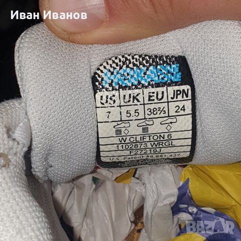 маратонки  Hoka One One Clifton 6  номер 38 2/3, снимка 6 - Маратонки - 37830003