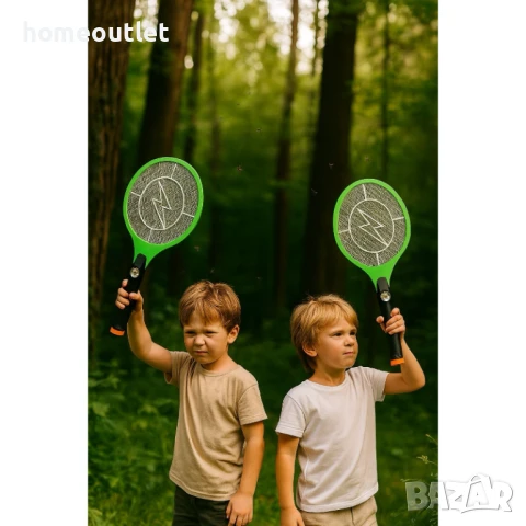 ПРОМОЦИЯ Електрическа палка за насекоми X001AZ6EHF / X001AYCMHR, снимка 3 - Други - 51138963