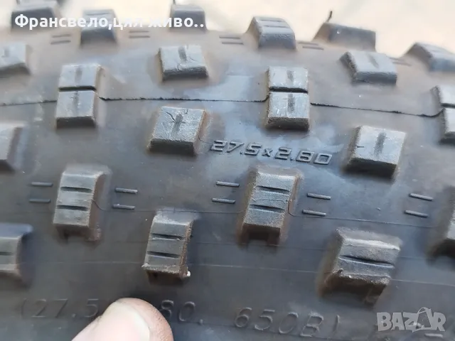 27.5 цола гума за велосипед колело schwalbe Nobby nic 2.6, снимка 3 - Части за велосипеди - 49561745