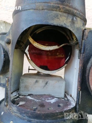 Армейски жп фенер Царство България ЖП ПОЛК 1941 , снимка 4 - Колекции - 32967810