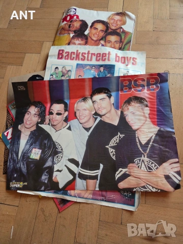 ЛОТ Списание и плакати Backstreet Boys, снимка 8 - Списания и комикси - 53582899