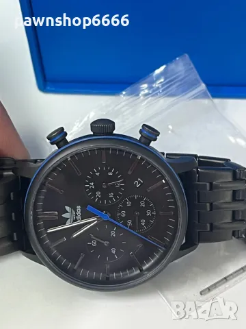 Часовник с черен циферблат Adidas Edition One Chronograph, снимка 6 - Мъжки - 49615339
