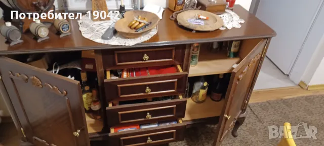 комод с 3 чекмеджета бароков стил