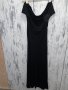    официялна черна еластична рокля с гол гръб-Ted Baker, снимка 6