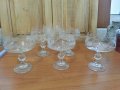 Стари български кристални чаши , снимка 1 - Антикварни и старинни предмети - 39665342