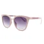 Дамски слънчеви очила котешко око в розово с брокат Код на продукта:DASL-30, снимка 1