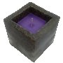 Куб с лавандула свещи