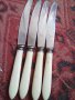 4 Ножчета стари СССР неръждавейка Кухненски ножчета за Масло 31956, снимка 4