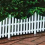 Декоративна ограда 4 броя, 60,5х32,5 см, Пластмаса , снимка 3
