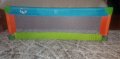 Предпазна преграда за креватче Mon Bebe, сгъваема, 120x43.5 cm, многоцветна, снимка 3