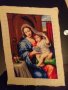 Гоблен Мадона с гроздето , снимка 1 - Гоблени - 37100218