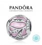 Талисман Пандора Pandora сребро 925 Pink Radiance. Колекция Amélie, снимка 1 - Гривни - 38576703