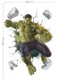 Хълк Hulk чупи стена стикер за стена лепенка самозалепващ за детска стая, снимка 2