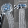 Слушалка за душ с перка и 3D ефект на водата и 360 градуса завъртане. Със своя изящен и съвременен д, снимка 4