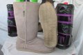 топли, зимни ботуши, Björndal® original,аналог на UGG, N- 42- 43, 100% естествен велур = естествена , снимка 3