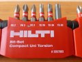 Комплект битове HILTI ХИЛТИ 3 вида, снимка 3