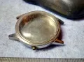 КОРПУС КАСА със СТЪКЛО и КАПАК от СТАР РЪЧЕН ЧАСОВНИК За ЧАСТИ РЕМОНТ КОЛЕКЦИЯ 49664, снимка 1
