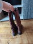 Кожени кафяви чизми 37 номер, снимка 3