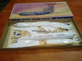 Пластмасов Самолет Trident за Зглобяване 1976 година ГДР Мащаб 1:1000, снимка 7