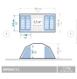 Палатка 4 местна Decathlon Queshua Arpenaz Family 4.2, снимка 3