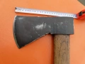  Огромен стар кован топор - 599 , снимка 1