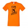 Мъжка тениска I Love My Doberman Dog,Куче, животно,подарък,изненада, снимка 1 - Тениски - 36933914