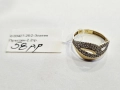 Златен пръстен 2.2гр 03427-25/2, снимка 1