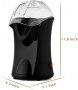 Машина за пуканки COOCHEER Ширококалибрен дизайн с мерителна чашка и подвижен капак, 1200 W, черен, снимка 2