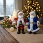 Декоративен дядо Коледа с пайети – Стилен акцент за всеки дом, снимка 4