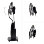 Вентилатор с водна мъгла 16"  7in1, 90W, мултифункционален, LED, дист. упр-е, снимка 5
