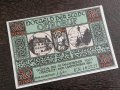 Банкнота нотгелд - Германия - 50 пфенига UNC | 1921г., снимка 1 - Нумизматика и бонистика - 26801660