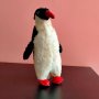 Колекционерска мека играчка Steiff penguin Пингвин, снимка 6
