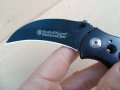 Хубав колекционерски сгъваем нож-необичаен,запазен, снимка 7