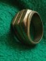 Пръстен стар бронзов 3499, снимка 2