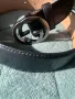 НОВ! Дамски колан на марка Гучи/ Gucci, еднолицев, черен, естествена кожа, снимка 1