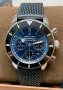 Breitling Superocean Heritage II B01 Chronograph 44mm Steel Blue Dial Ceramic Различни Варианти, снимка 1