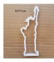 Статуята на Свободата пластмасов резец форма фондан тесто бисквитки, снимка 1 - Форми - 27265087