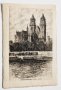Стара черно-бяла картичка Магдебург 1913, снимка 1 - Филателия - 44124649