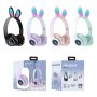 Безжични Детски слушалки Заешки уши Rabbit Headphones PM-08, снимка 1
