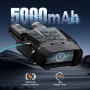 Бинокъл за нощно виждане CIGMAN CNV01, голям екран 3.99", батерия 5000mAh до 18 часа, голяма бленда , снимка 3
