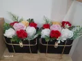 нежни букети от сапунени рози , снимка 3