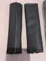 2 бр.-7.80лв Черни изцяло кожени калъфи протектори за колан на авто седалка , снимка 7
