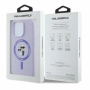 Оригинален кейс Karl Lagerfeld Silicone Karl and Choupette Heads MagSafe и Протектор За iPhone 16 Pr, снимка 5